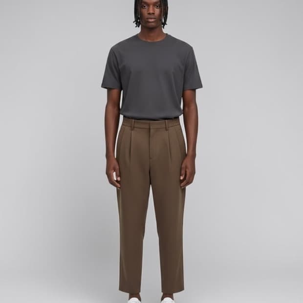 .33/ 시스템옴므 21FW 투턱 팬츠