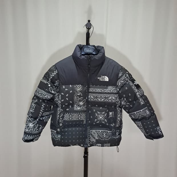 (택포 아동) 노스페이스 키즈 눕시 페이즐리 패딩 130 B589