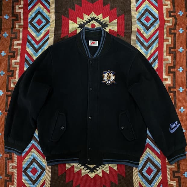 (XL)OLD NIKE RUGBY WOOL VASITY