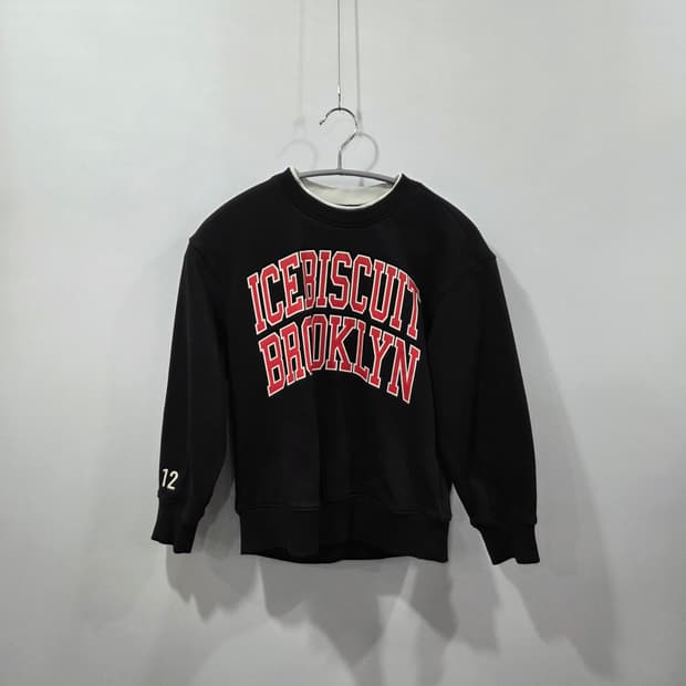 아이스비스킷 키즈 프린팅 맨투맨 130