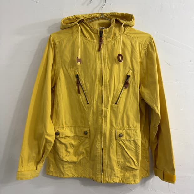 yellow hood jacket
