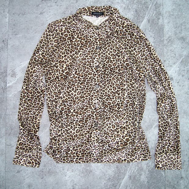 ANAYI Leopard Shirt