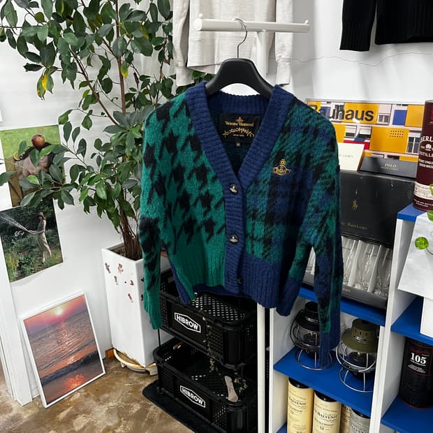 비비안웨스트우드 앵글로매니아 가디건 XS