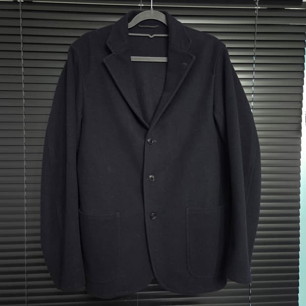 코모리 다크네이비 울 블레이저 2사이즈(95)