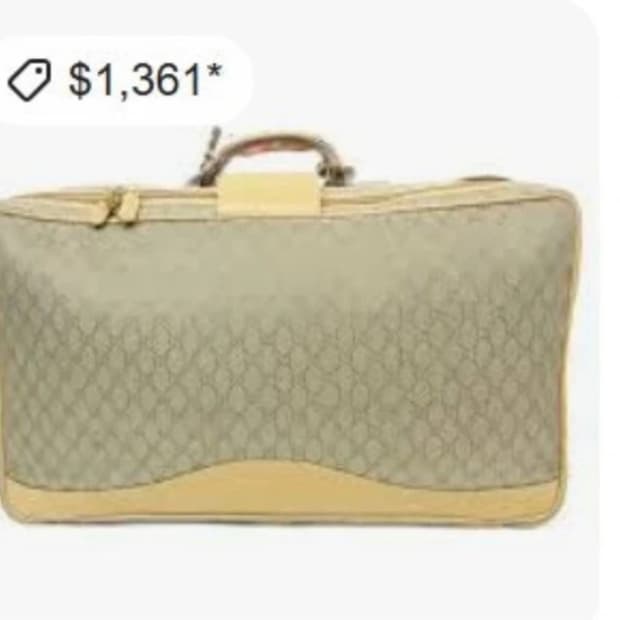 구찌 빈티지 여행가방