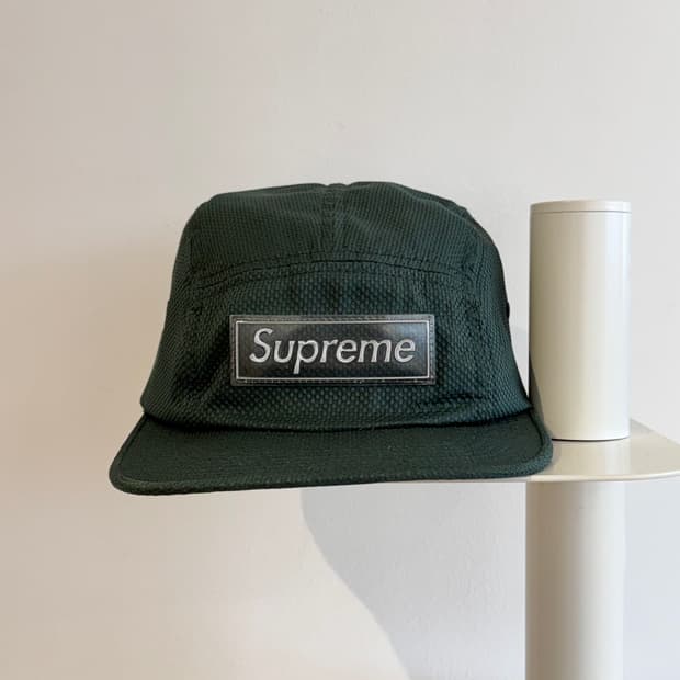 슈프림 nylon pique camp cap