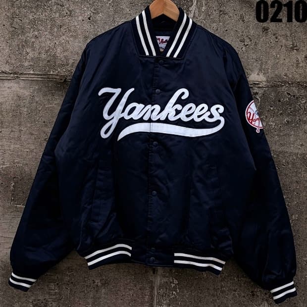 마제스틱 양키즈 바시티 스타디움 자켓 XL