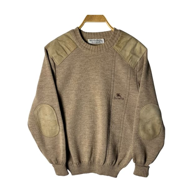 [Burberry] 90's 버버리 코만도 울 니트