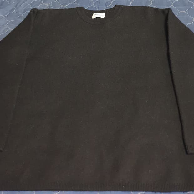 자바나스 캐시나일론 혼방 울 스웨터 블랙 (M)