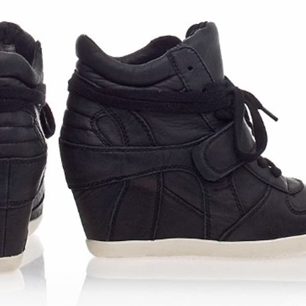 Ash 하이탑 스니커즈 38