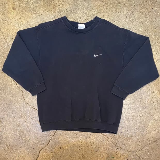 USA 미국 빈티지 블랙 나이키 맨투맨