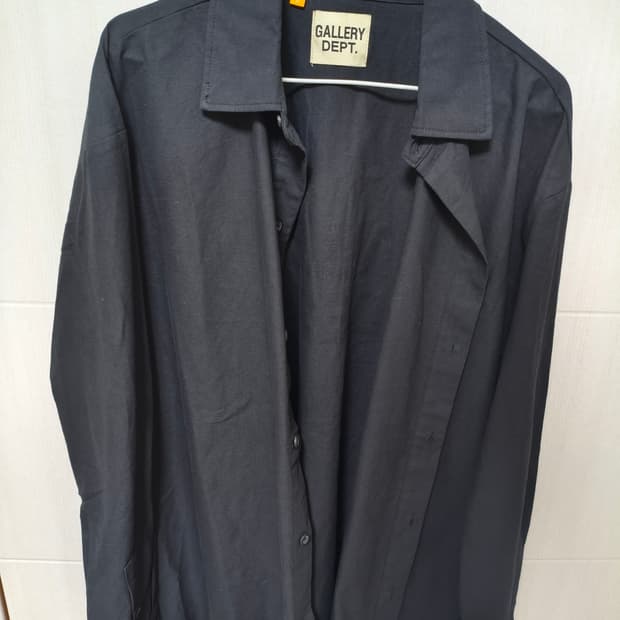 갤러리 뎁트 셔츠 블랙 2 사이즈