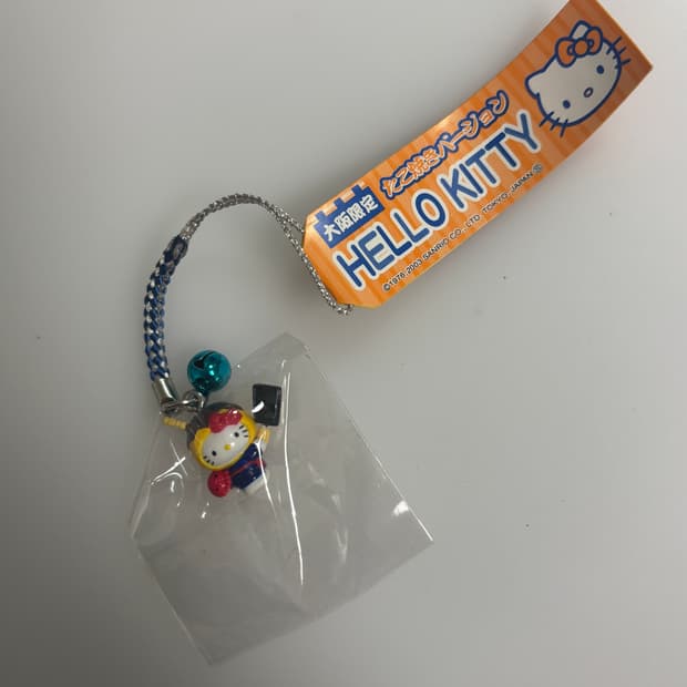 타코야끼 키티 스트랩 