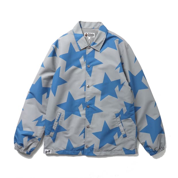 A BATHING APE STA Pattern Coach Jacket
