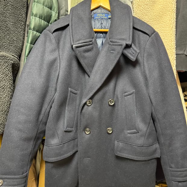 폴로 피코트 덕다운 팝니다. 