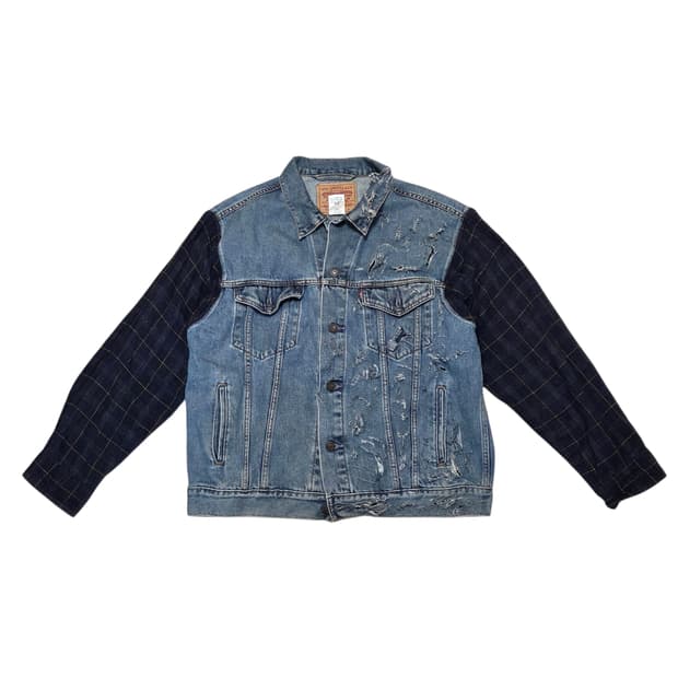 Levi's 리바이스 리워크 그런지 트러커 데님자켓
