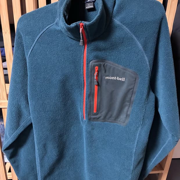 몽벨 집업 후리스