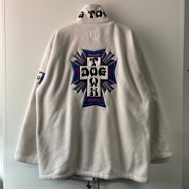 90s 도그타운 플리스 풀오버자켓