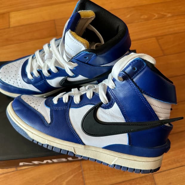 엠부쉬 덩크하이 로얄블루 230