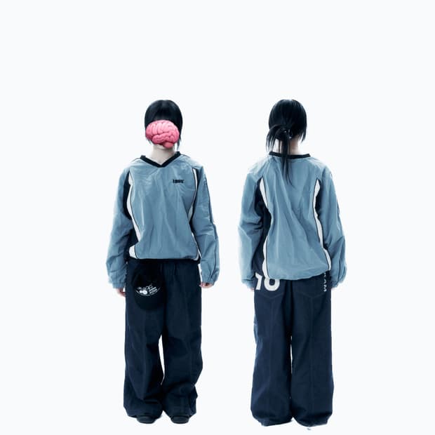 1993 studio vintage windbreaker top