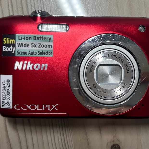 📸Nikon coolpix s2600 니콘 쿨픽스 (☁️뽀용색감)