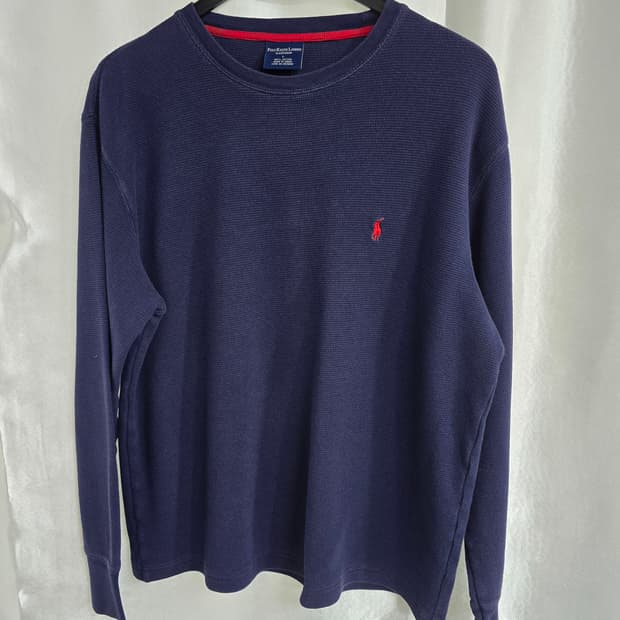 폴로랄프로렌 네이비 긴팔 티셔츠 (1636)