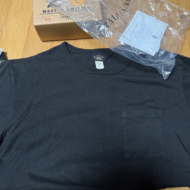 Rrl 투팩 포켓티