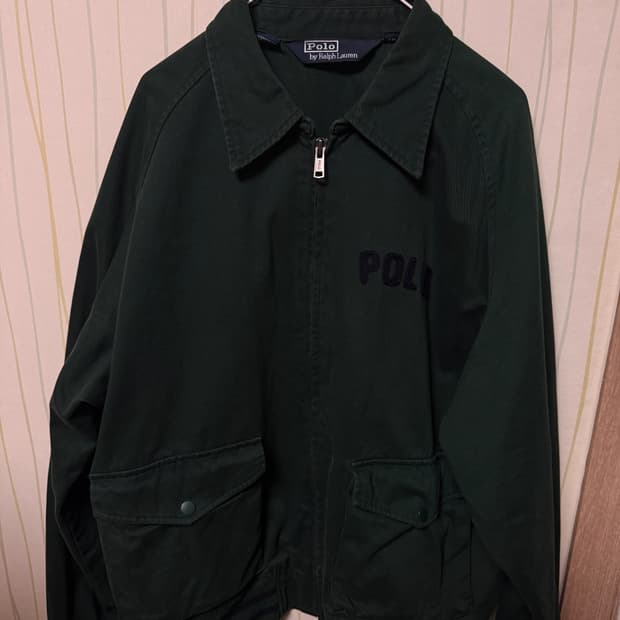 폴로 랄프로렌 투포켓 봄버 자켓