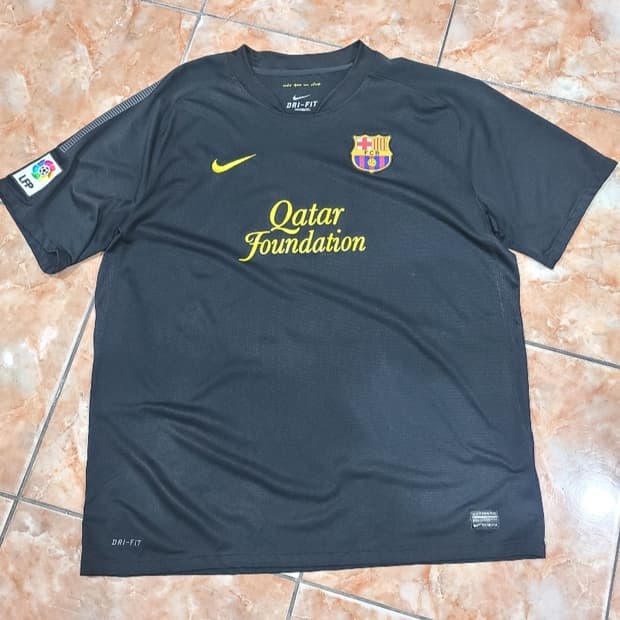 나이키 11 12 FC 바르셀로나 어웨이 올드레플 축구져지