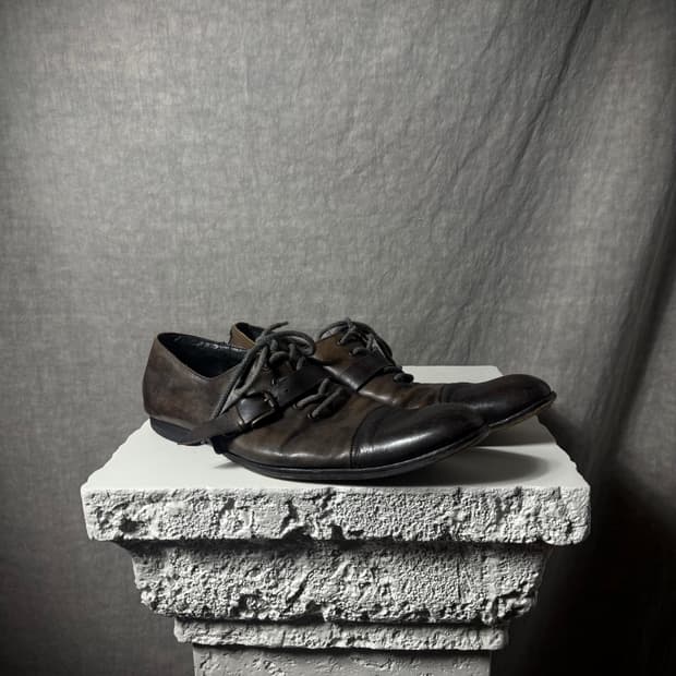 Alfredo Bannister Distressed Strap Oxfor