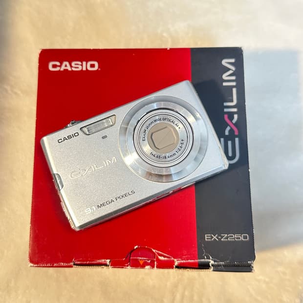 *풀박스* 카시오 엑슬림 z250 디카/디지털카메라 