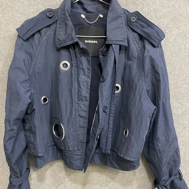 디젤 크롭 자켓
