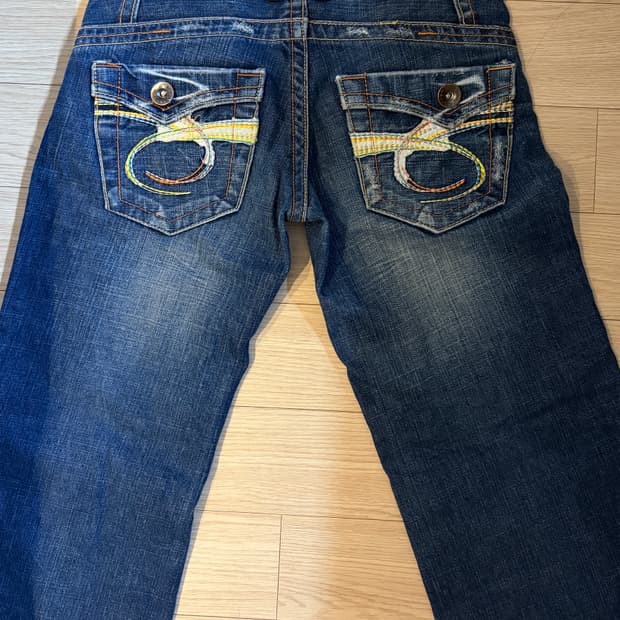 레드페퍼 red pepper 로우라이즈 청바지 25