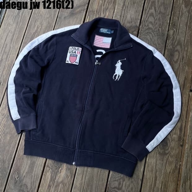 폴로 usa 집업
