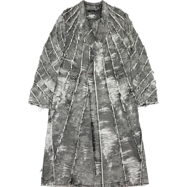 TAAKK 블랙케미컬 풀렝스 데님코트 3사이즈