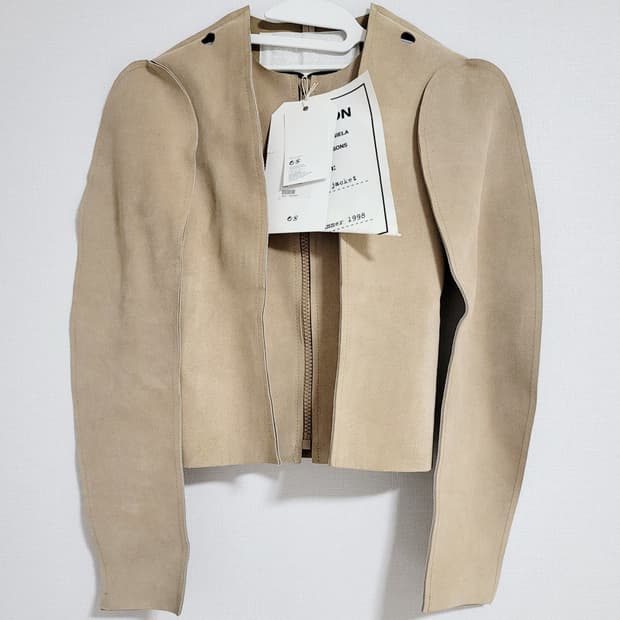 메종 마르지엘라 H&M 스웨이드 자켓 (44~날씬55) 택달린 새상품