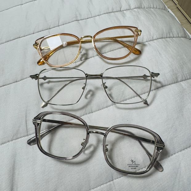 지그재그 에이블리 패션 안경테 3개