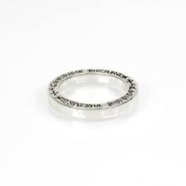 크롬하츠 스페이서 플레인 링 3mm us7.5 사이즈