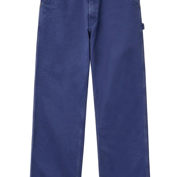 CUT OFF CARPENTER PANTS (BLUE)
