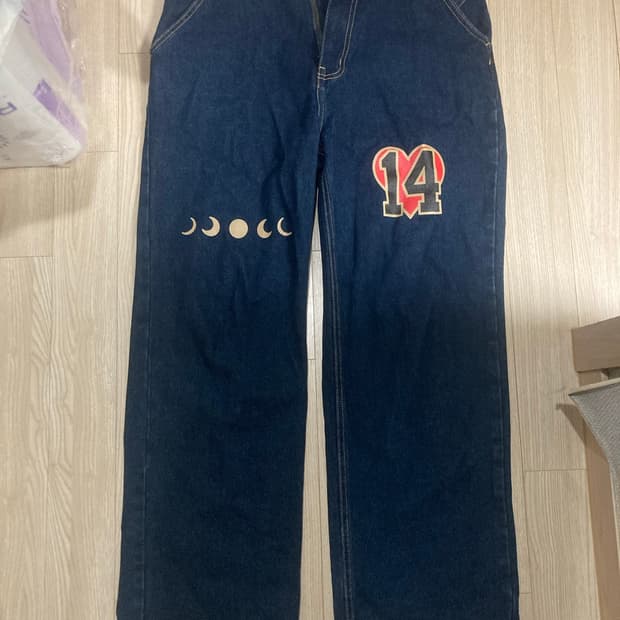 엔와이엑스 HEART 14 DENIM PANTS INDIGO