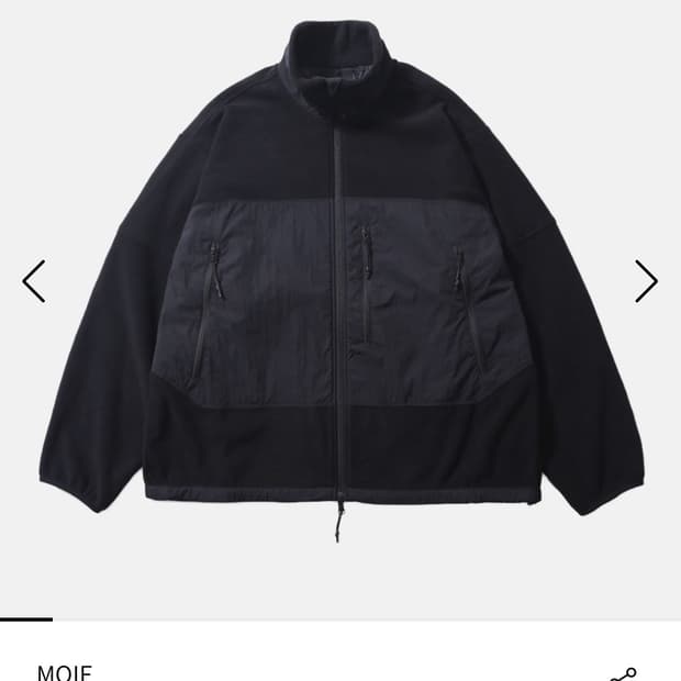 모이프 하이커 플리스 점퍼 블랙 2