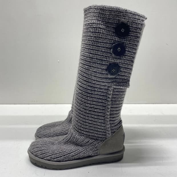UGG 카디 니트 부츠 그레이 250