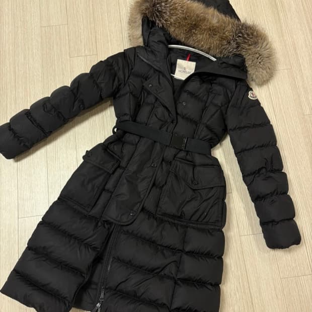 몽클레어 클로에 블랙 00사이즈