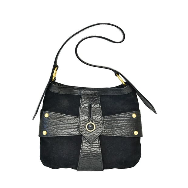 생로랑 스웨이드 빈티지 숄더백(정품)