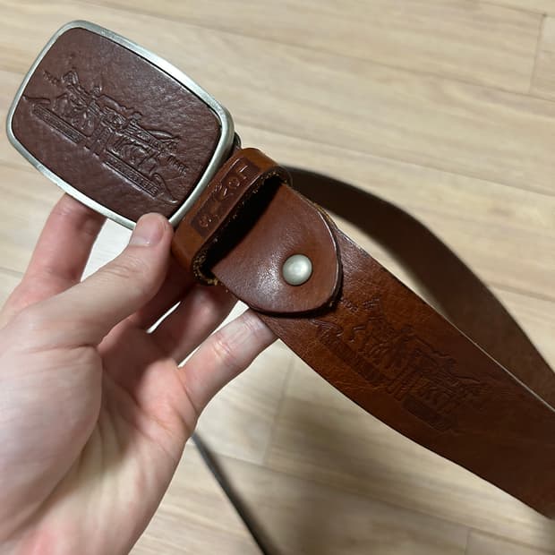 리바이스 빅버클 벨트
