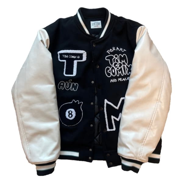 팀코믹스 팔볼 바시티 자켓