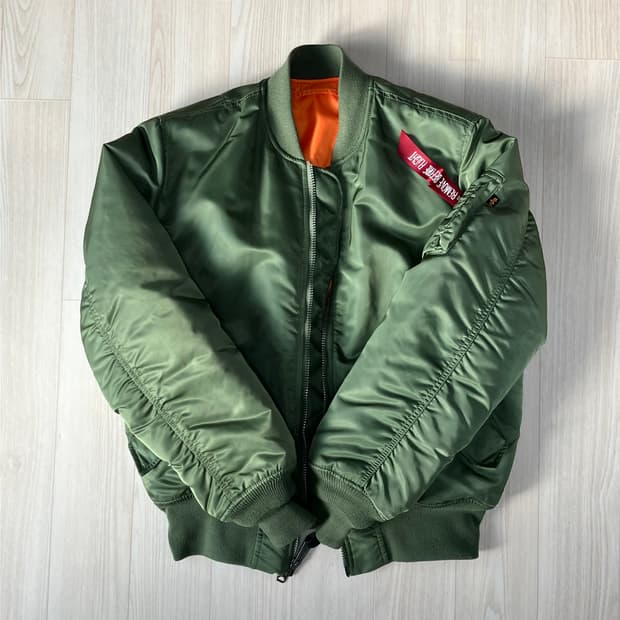 알파인더스트리 ma-1 세이지 M 레귤러핏