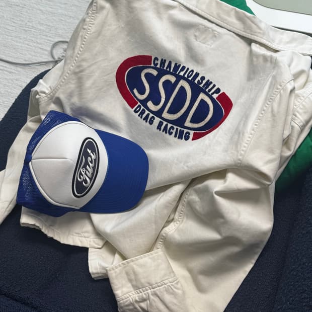 FUCT 퍽트 자켓 xl, 트러커캡 커밍순