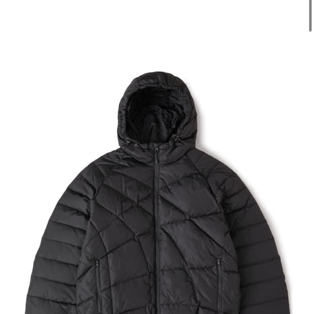 올해 해칭룸(25fw) 웹구스 패딩 블랙 2사이즈 판매