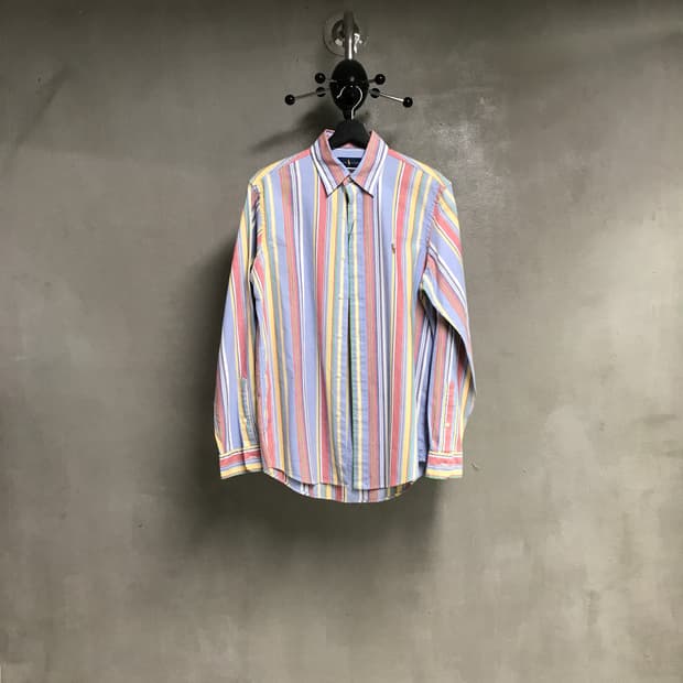 폴로 랄프로렌 스트라이프 셔츠 S